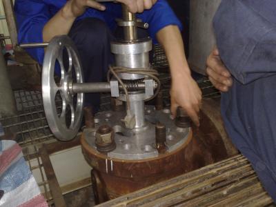 青岛安全阀校验现场